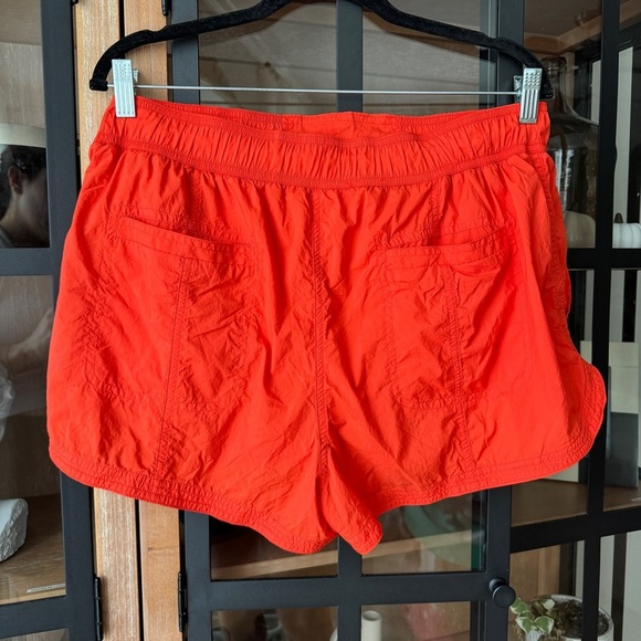 Daily Practice Anthropologie shorts base jump workout hiking cargo tangerine - Picture 10 of 11